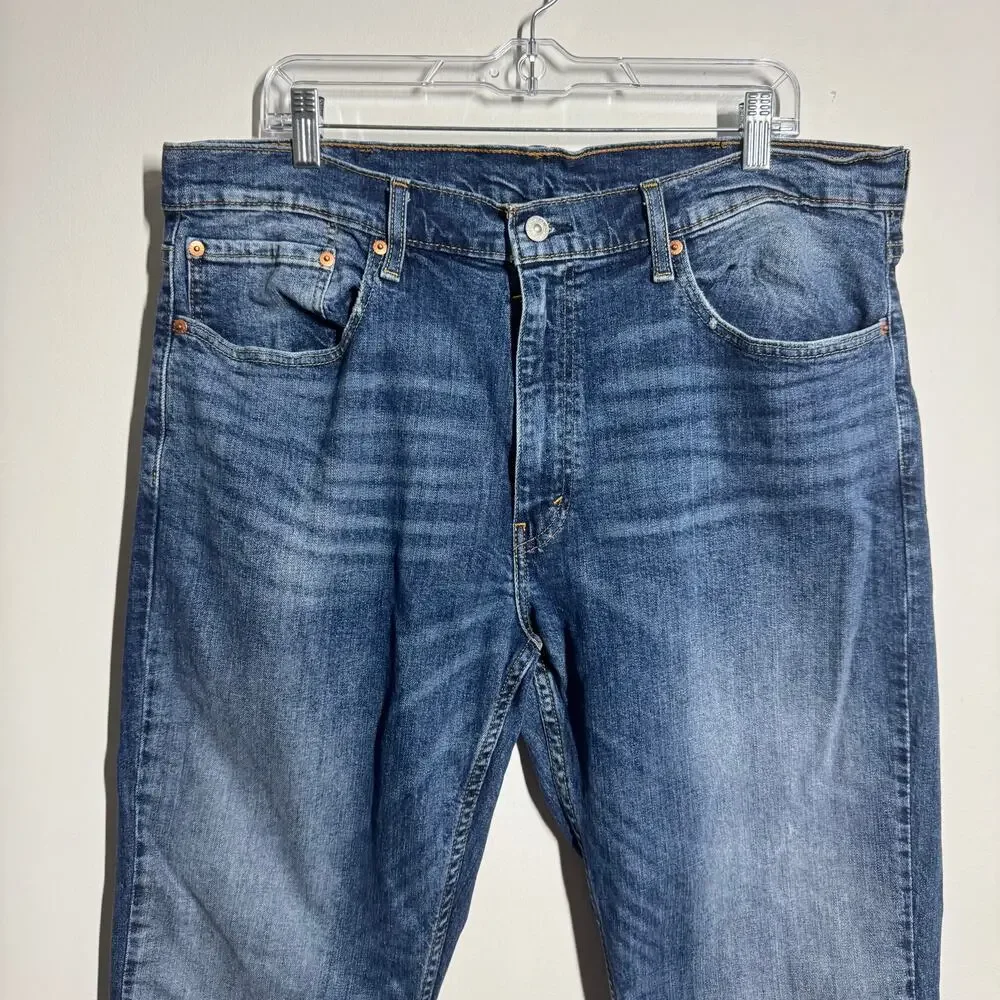 Levi's 559 Relaxed Straight Jean‎ Men 38x34 Medium Denim Fade Classic Minimal